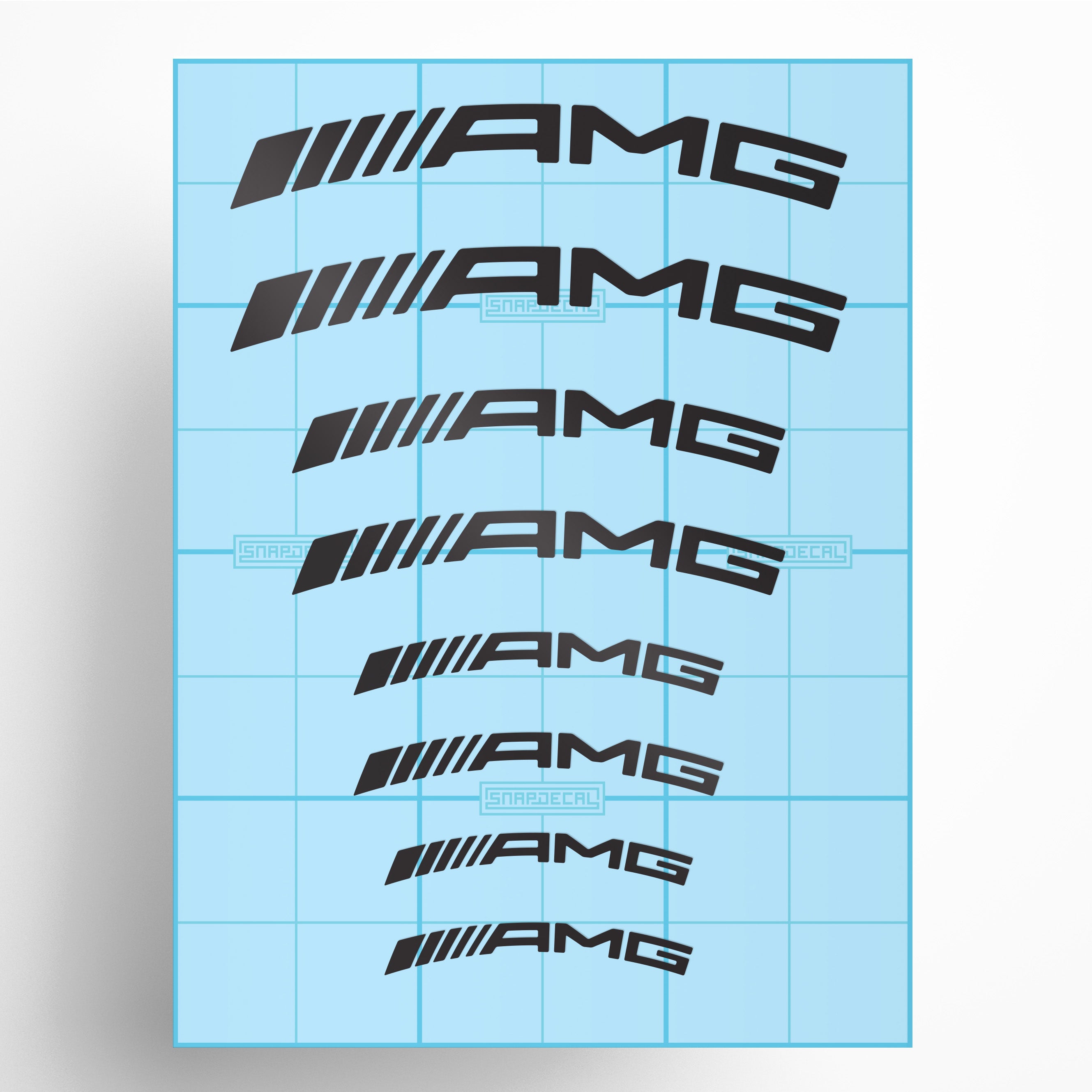 Mercedes AMG Decal Sticker 