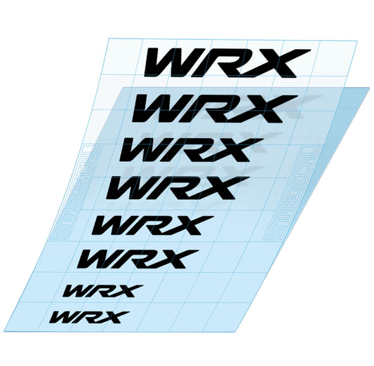 8 WRX Subaru Brake Caliper Decals - Snap Decal