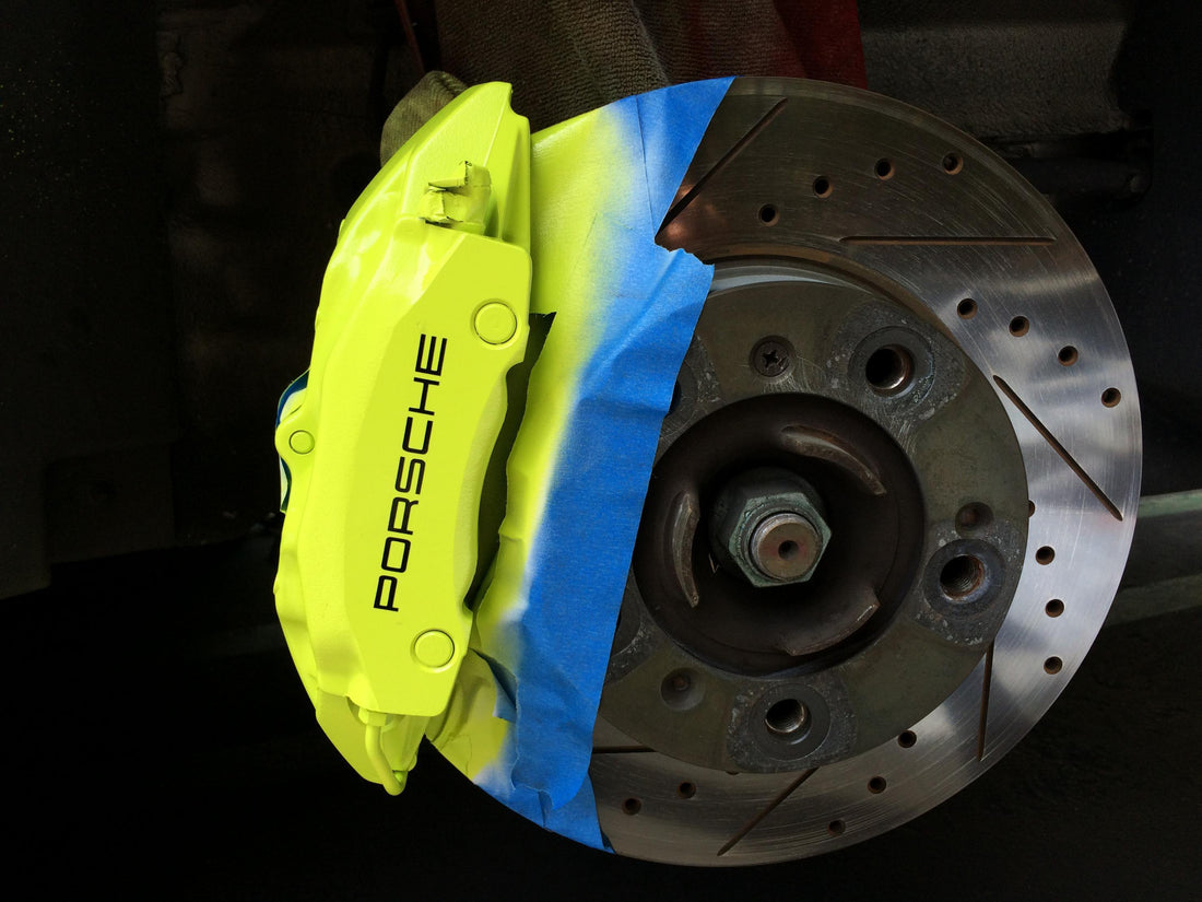 How To Refinish A Brake Caliper - Snap Decal