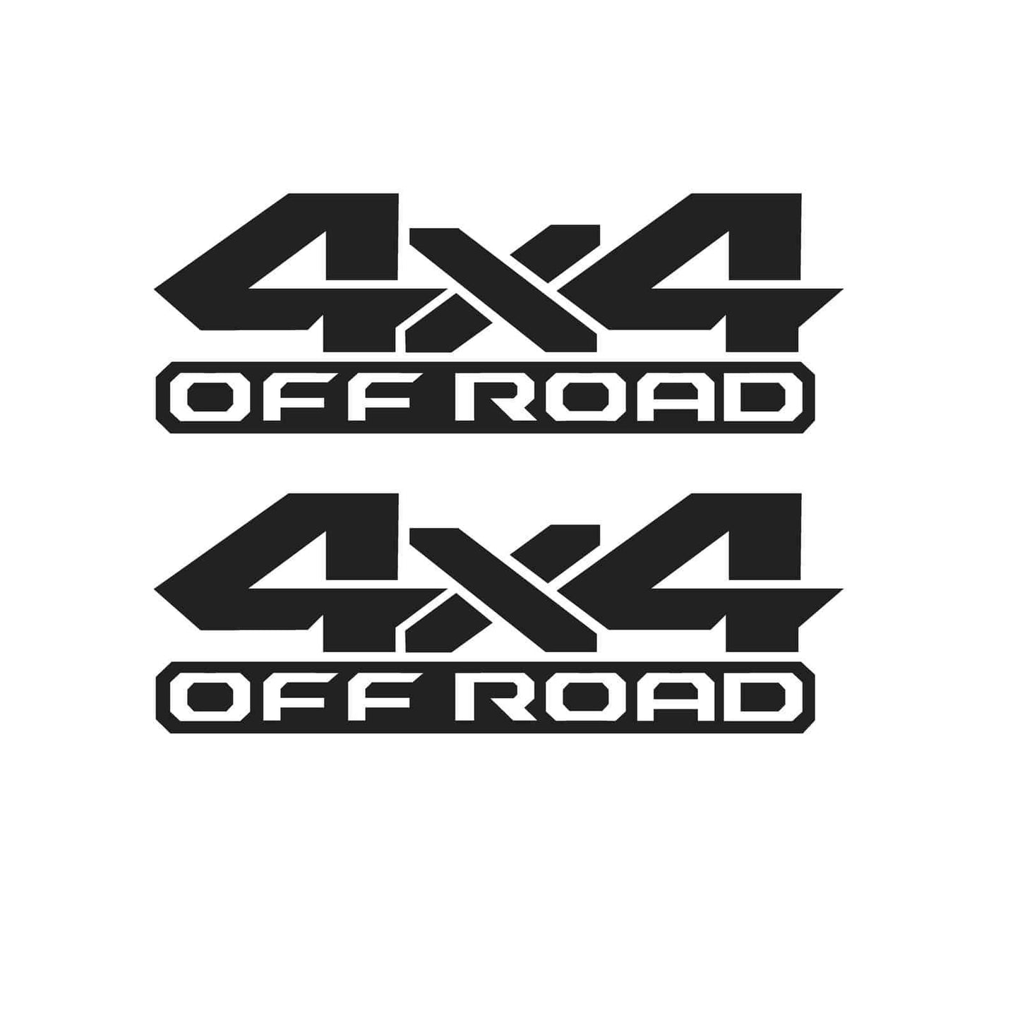 2 Dodge Ram 4x4 Off Road Body Decals - Snap Decal