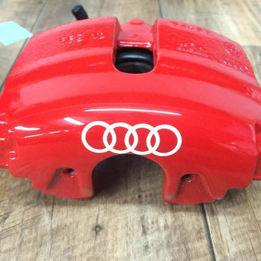 Audi And Rings Decal Sticker