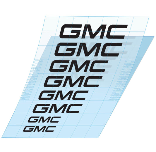 8 GMC Brake Caliper Decals - Snap Decal