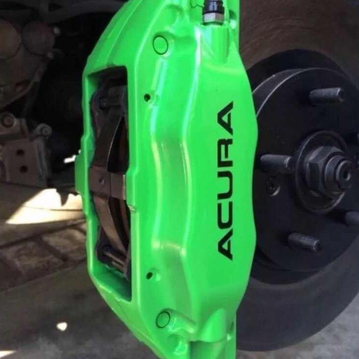 8 Acura Brake Caliper Decals Straight - Snap Decal