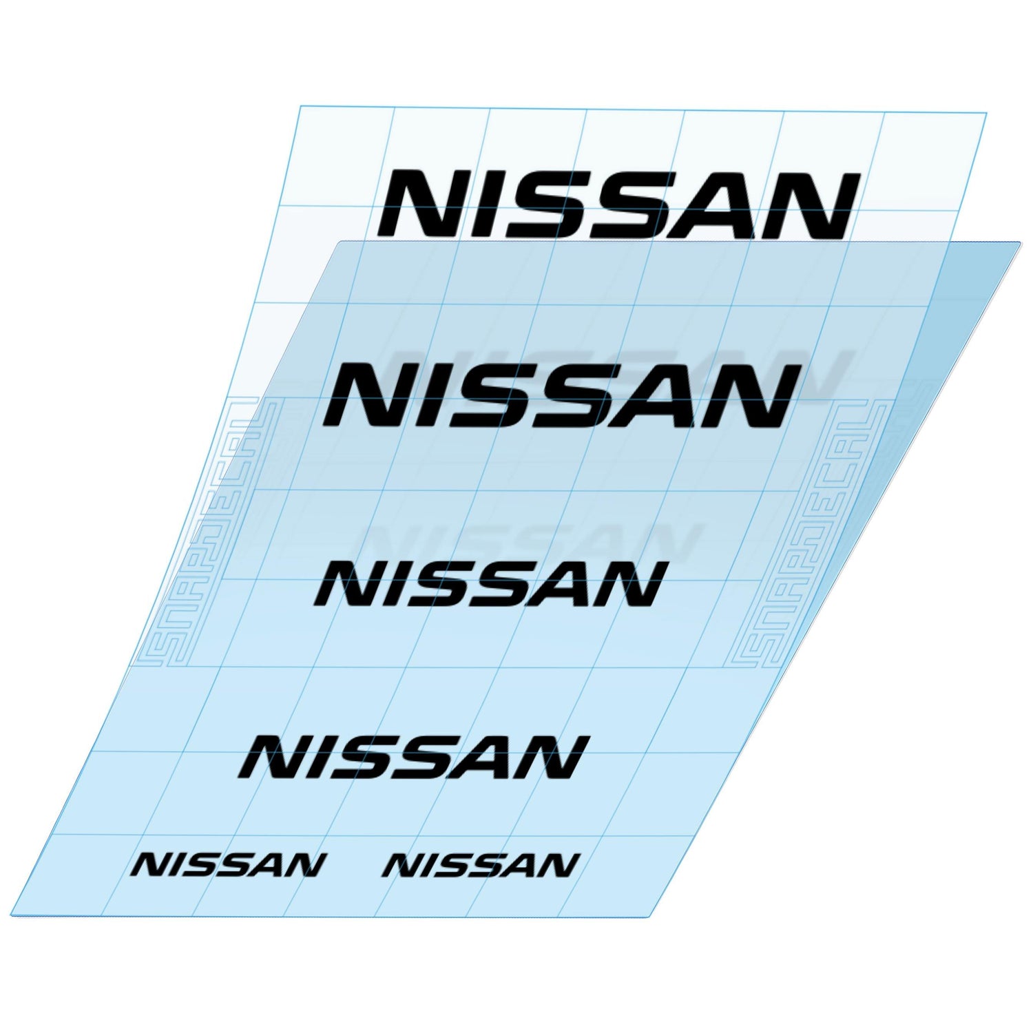 6 Nissan Brake Caliper Decals - Snap Decal