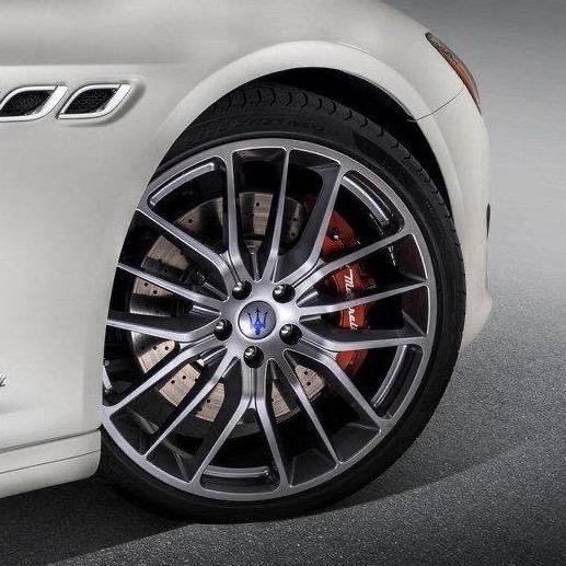 6 Maserati Brake Caliper Decals - Snap Decal